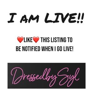 LIKE this listing to know when I am LIVE!